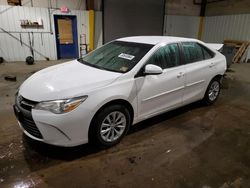 Salvage cars for sale from Copart Glassboro, NJ: 2017 Toyota Camry LE