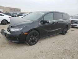 Salvage cars for sale at Kansas City, KS auction: 2023 Honda Odyssey SPORT-L