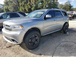 Salvage cars for sale at Ocala, FL auction: 2018 Dodge Durango SXT