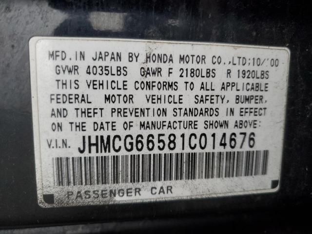 2001 Honda Accord LX