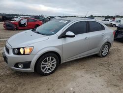 Salvage cars for sale at Houston, TX auction: 2012 Chevrolet Sonic LT