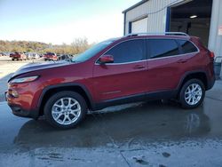 Salvage cars for sale at Cahokia Heights, IL auction: 2015 Jeep Cherokee Latitude