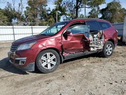 Chevrolet salvage cars for sale: 2017 Chevrolet Traverse LT