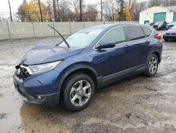 Salvage cars for sale at Chalfont, PA auction: 2017 Honda CR-V EX