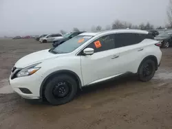 Nissan Vehiculos salvage en venta: 2017 Nissan Murano S