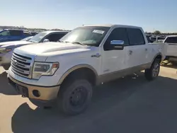 2013 Ford F150 Supercrew en venta en Wilmer, TX