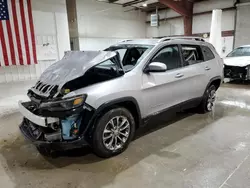 Jeep salvage cars for sale: 2020 Jeep Cherokee Latitude Plus