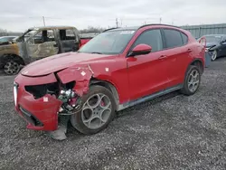 Alfa Romeo Stelvio Vehiculos salvage en venta: 2018 Alfa Romeo Stelvio Sport