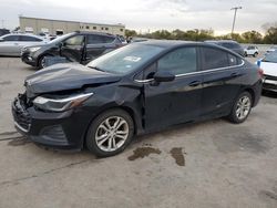 Vehiculos salvage en venta de Copart Wilmer, TX: 2019 Chevrolet Cruze LT