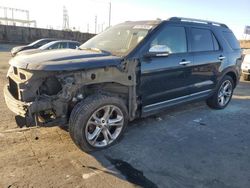 Salvage cars for sale from Copart Wilmington, CA: 2015 Ford Explorer Limited