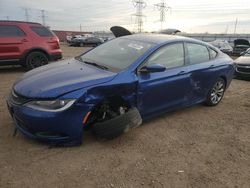 Salvage cars for sale from Copart Cleveland: 2016 Chrysler 200 S