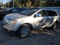 Salvage cars for sale at Savannah, GA auction: 2010 Ford Edge Limited