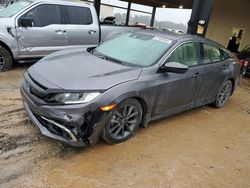 Honda salvage cars for sale: 2019 Honda Civic EX