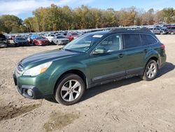 Salvage cars for sale at auction: 2014 Subaru Outback 2.5I Premium