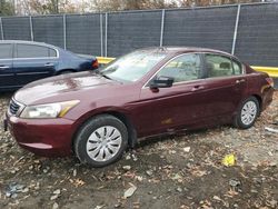 Carros salvage sin ofertas aún a la venta en subasta: 2008 Honda Accord LX