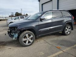 Jeep salvage cars for sale: 2015 Jeep Grand Cherokee Overland