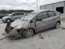 Salvage cars for sale at Apopka, FL auction: 2009 Honda FIT Sport