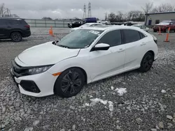 Salvage cars for sale at Barberton, OH auction: 2018 Honda Civic EX