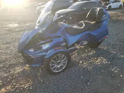 Salvage motorcycles for sale at Windsor, NJ auction: 2018 Can-Am Spyder Roadster RT