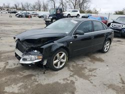 Salvage cars for sale at Bridgeton, MO auction: 2007 Audi A4 3.2 Quattro