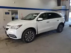 Salvage Cars with No Bids Yet For Sale at auction: 2016 Acura MDX Technology