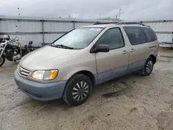 Salvage cars for sale at Walton, KY auction: 2003 Toyota Sienna CE