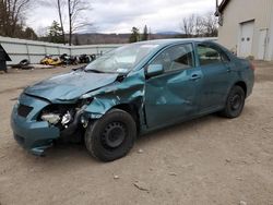 Salvage cars for sale at Center Rutland, VT auction: 2009 Toyota Corolla Base