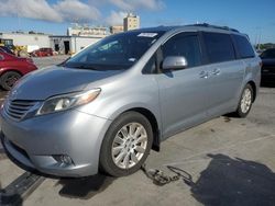 Salvage cars for sale from Copart New Orleans, LA: 2015 Toyota Sienna XLE