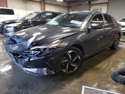 Salvage cars for sale at Elgin, IL auction: 2021 Hyundai Elantra Limited