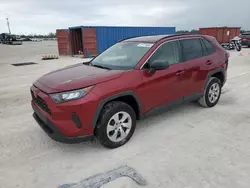 Toyota salvage cars for sale: 2021 Toyota Rav4 LE