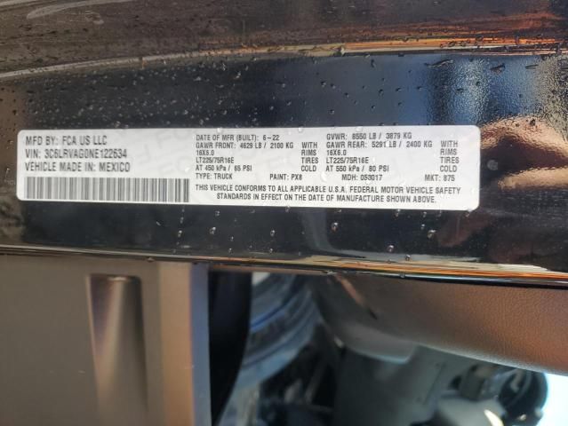 2022 Dodge RAM Promaster 1500 1500 Standard