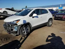 Salvage cars for sale at Woodhaven, MI auction: 2020 Chevrolet Trax LS