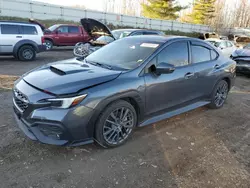 Salvage cars for sale at Davison, MI auction: 2022 Subaru WRX GT