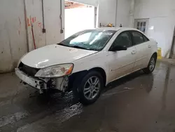 Salvage cars for sale at Madisonville, TN auction: 2006 Pontiac G6 SE1