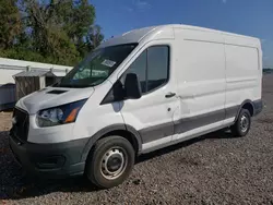 Salvage trucks for sale at Riverview, FL auction: 2022 Ford Transit T-150