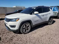 Salvage cars for sale at Phoenix, AZ auction: 2021 Jeep Compass Limited