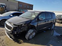 Salvage cars for sale from Copart Kansas City, KS: 2017 KIA Sedona LX