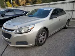 Chevrolet Malibu ls salvage cars for sale: 2015 Chevrolet Malibu LS