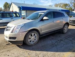 Salvage cars for sale at Wichita, KS auction: 2012 Cadillac SRX Luxury Collection