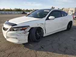 Salvage cars for sale at Fresno, CA auction: 2012 Honda Accord LX