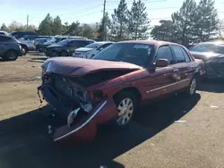 Mercury salvage cars for sale: 2003 Mercury Grand Marquis LS