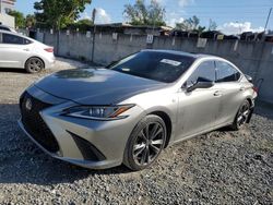 Salvage cars for sale at Opa Locka, FL auction: 2019 Lexus ES 350