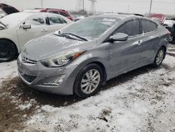 Salvage cars for sale from Copart Elgin, IL: 2014 Hyundai Elantra SE