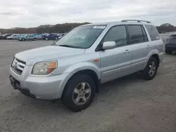 Salvage cars for sale at Assonet, MA auction: 2007 Honda Pilot EXL