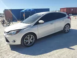 Salvage cars for sale at Arcadia, FL auction: 2013 Ford Focus Titanium