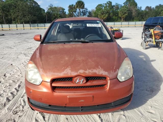 2010 Hyundai Accent Blue