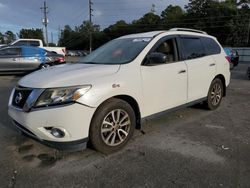 2015 Nissan Pathfinder S en venta en Savannah, GA