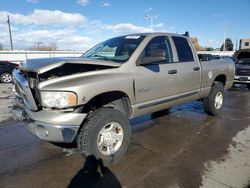 Dodge salvage cars for sale: 2005 Dodge RAM 2500 ST