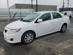 Salvage cars for sale at Sun Valley, CA auction: 2010 Toyota Corolla Base