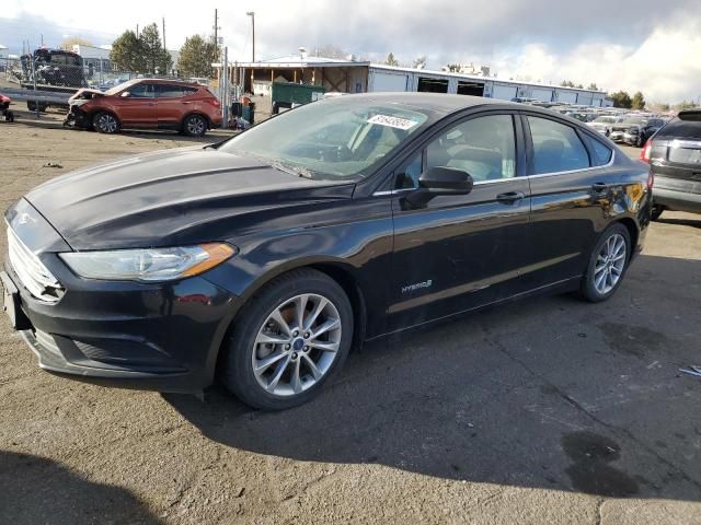 2017 Ford Fusion SE Hybrid